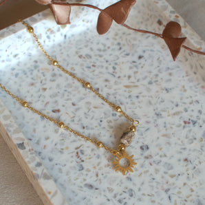 Sloan Necklace με φυσική πέτρα