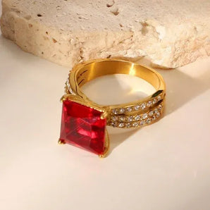 Eloise Ring Red