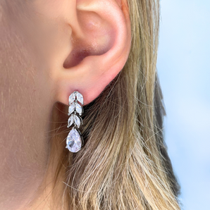 Viola Crystal Earrings